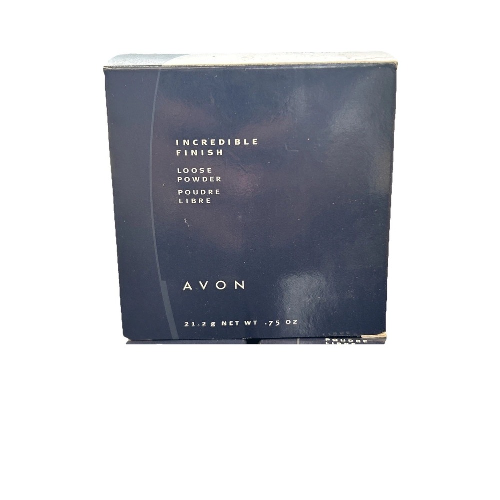 Avon Incredible Finish Loose‎ Powder Natural Beige .75 Oz Sealed NIB